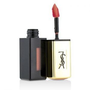 YVES SAINT LAURENT Rouge Pur Couture Vernis a Levres Glossy Stain # 7 Corail Aquatique