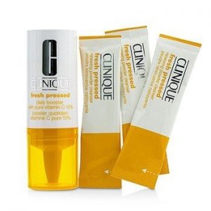 CLINIQUE FRESH PRESSED 7-DAY SYSTEM WITH PURE VITAMIN C BRIGHTEN, EVEN, RETEXTURIZE ALL SKIN TYPES