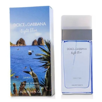 D&G Light Blue Love In Capri EDT Ladies 50ml - Kookaburra Intl