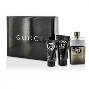 GUCCI Guilty Pour Homme Set: EDT 90ml, After Shave Balm 75ml, Shower Gel 50ml