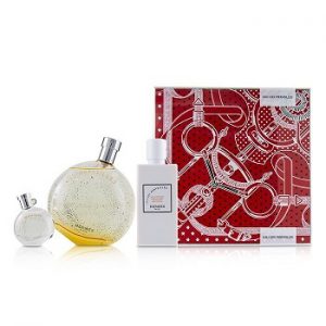 HERMES Eau Des Merveilles 2017 Set:EDT 100ml, EDT 7.5ml, Body Lotion 80ml